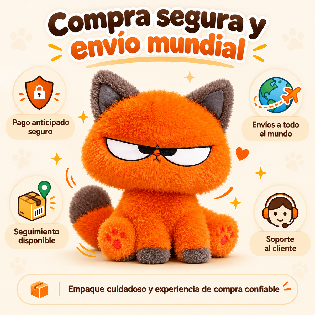 Gruñona™ El peluche enojon mas abrazble